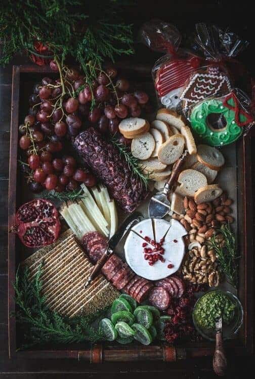 A Cheese board perfect for Christmas